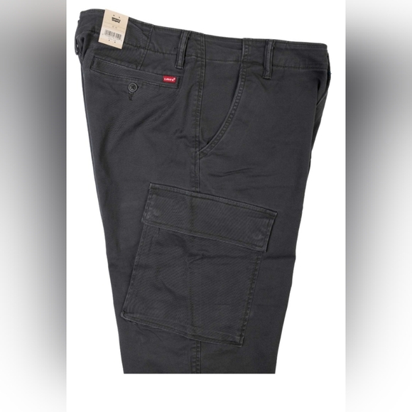 Levis Grey Mens Cargo pants - size 28 - Picture 3 of 5